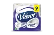 Velvet Classic Quilted 9 Roll Toilet Paper