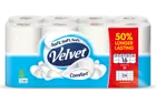  Velvet 50%  Longer Rolls Comfort 16 Rolls = 24 Rolls